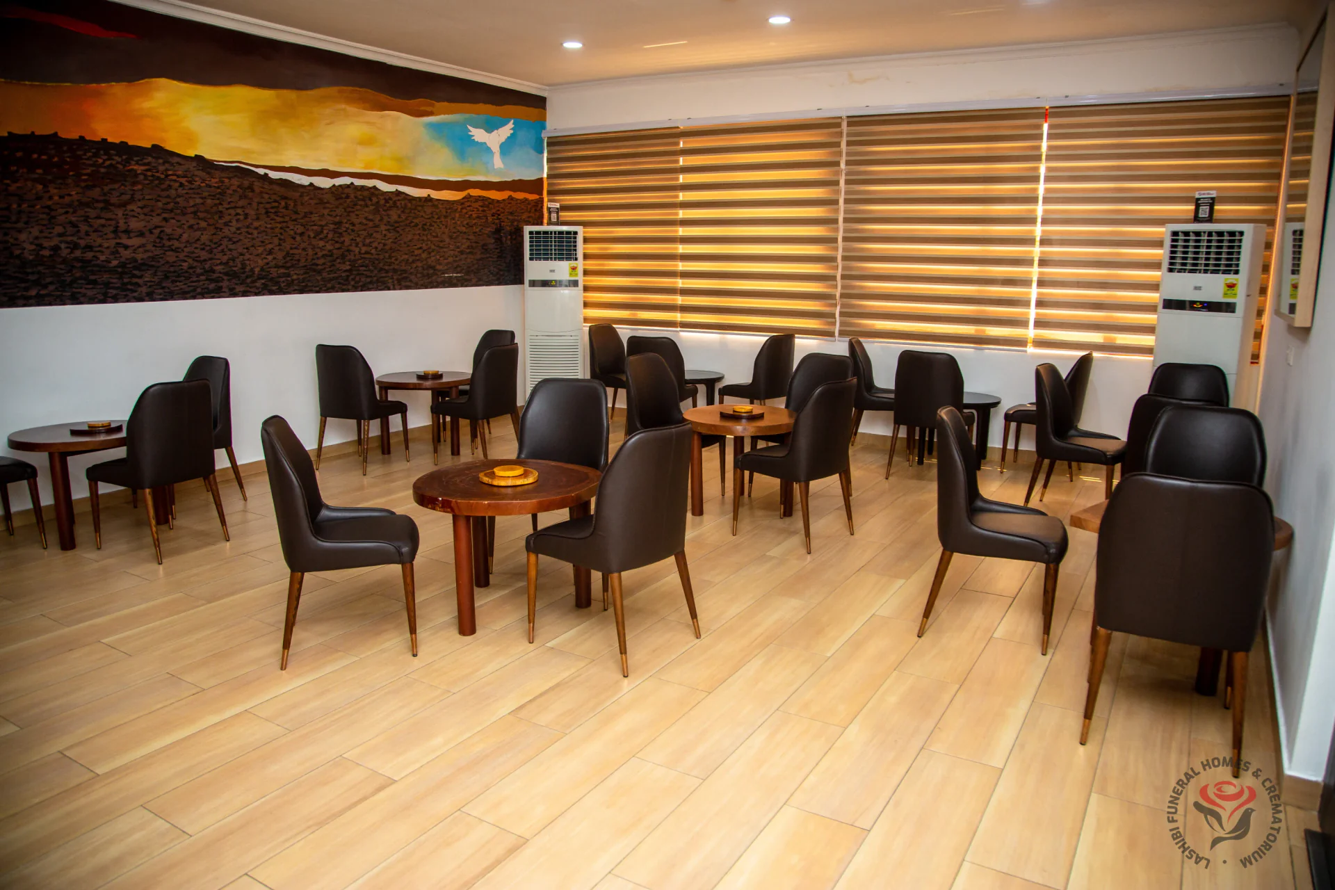 The private reception room